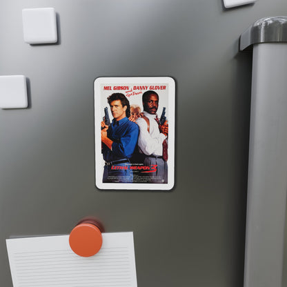 Lethal Weapon 3 1992 Movie Poster Die-Cut Magnet-The Sticker Space