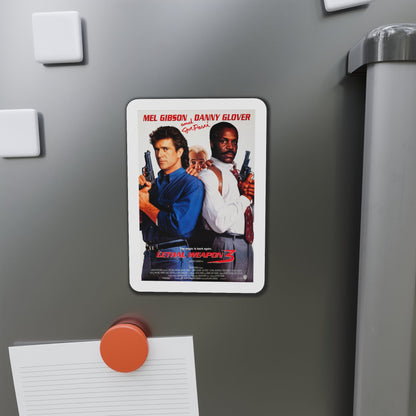 Lethal Weapon 3 1992 Movie Poster Die-Cut Magnet-The Sticker Space