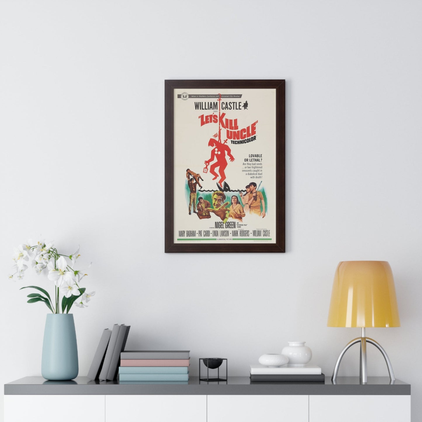 LET'S KILL UNCLE 1966 - Framed Movie Poster-The Sticker Space