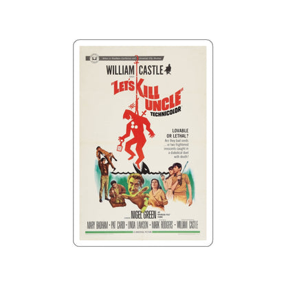 LET'S KILL UNCLE 1966 Movie Poster STICKER Vinyl Die-Cut Decal-3 Inch-The Sticker Space