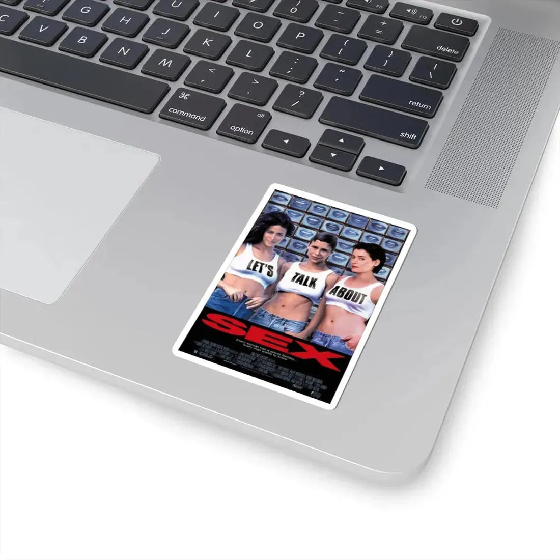 Lets Talk About Sex 1998 Movie Poster - STICKER Vinyl Kiss-Cut Decal - The Sticker Space