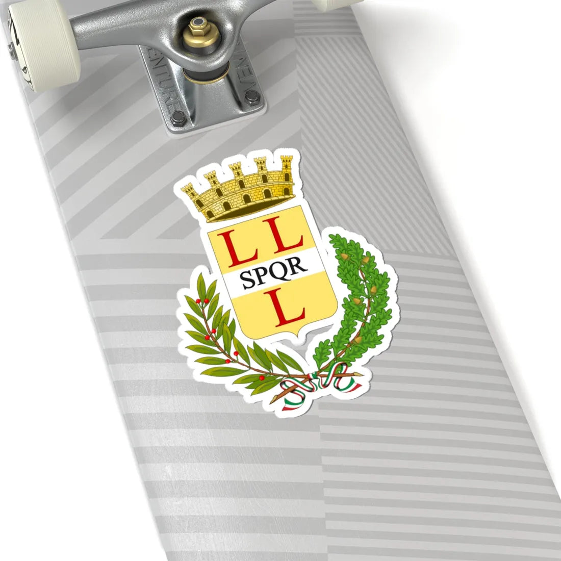 Lettere Italia-Stemma (Italy) (Coat of Arms) STICKER Vinyl Kiss-Cut Decal - The Sticker Space