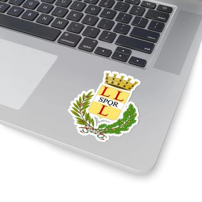 Lettere Italia-Stemma (Italy) (Coat of Arms) STICKER Vinyl Kiss-Cut Decal - The Sticker Space