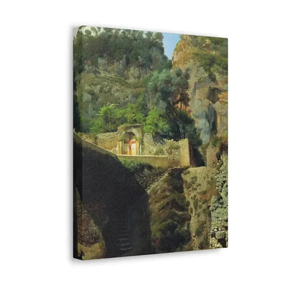 Lev Lagorio (1827-1905) Vista de Capo de Monte, Sorrento 1860 - Canvas Wall Art - The Sticker Space