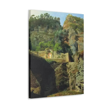 Lev Lagorio (1827-1905) Vista de Capo de Monte, Sorrento 1860 - Canvas Wall Art - The Sticker Space