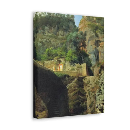 Lev Lagorio (1827-1905) Vista de Capo de Monte, Sorrento 1860 - Canvas Wall Art - The Sticker Space