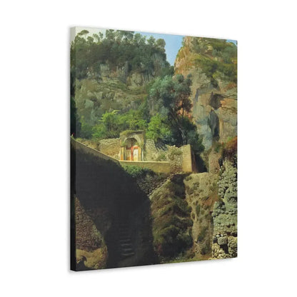 Lev Lagorio (1827-1905) Vista de Capo de Monte, Sorrento 1860 - Canvas Wall Art - The Sticker Space