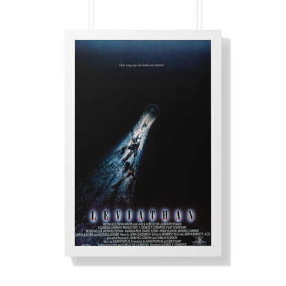 LEVIATHAN 1989 - Framed Movie Poster-20" x 30"-The Sticker Space