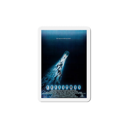 Leviathan 1989 Movie Poster Die-Cut Magnet-6 × 6"-The Sticker Space