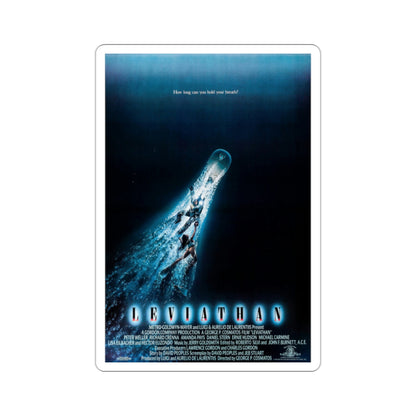 Leviathan 1989 Movie Poster STICKER Vinyl Die-Cut Decal-2 Inch-The Sticker Space