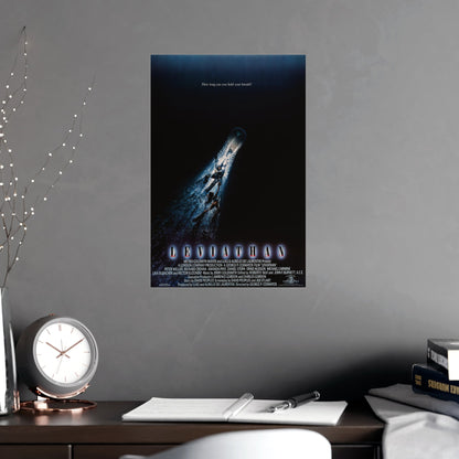 LEVIATHAN 1989 - Paper Movie Poster-The Sticker Space