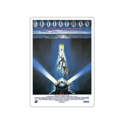 LEVIATHAN (2) 1989 Movie Poster STICKER Vinyl Die-Cut Decal - The Sticker Space