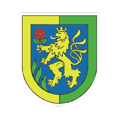 Levice erb (Slovakia) (Coat of Arms) STICKER Vinyl Kiss-Cut Decal 2 Inch White - The Sticker Space