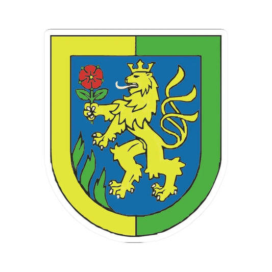 Levice erb (Slovakia) (Coat of Arms) STICKER Vinyl Kiss-Cut Decal 2 Inch White - The Sticker Space