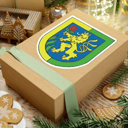 Levice erb (Slovakia) (Coat of Arms) STICKER Vinyl Kiss-Cut Decal - The Sticker Space