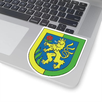 Levice erb (Slovakia) (Coat of Arms) STICKER Vinyl Kiss-Cut Decal - The Sticker Space