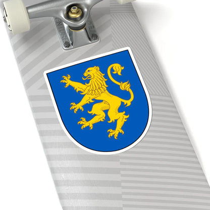 Lew ruski (Ukraine) (Coat of Arms) STICKER Vinyl Kiss-Cut Decal - The Sticker Space