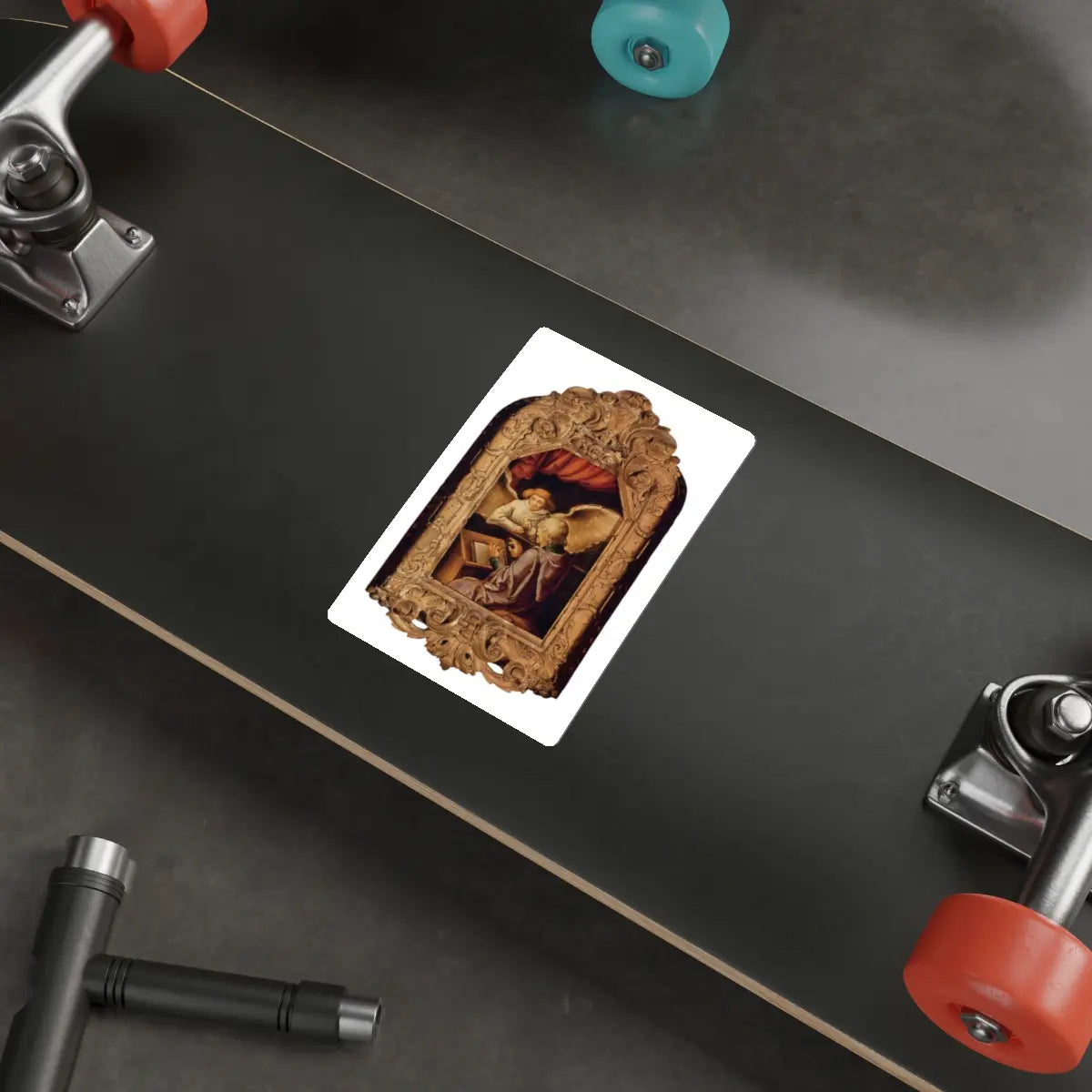 SKU:13399617109832557871 Sticker types:White Shape:Die-Cut Sizes:5" × 5"
