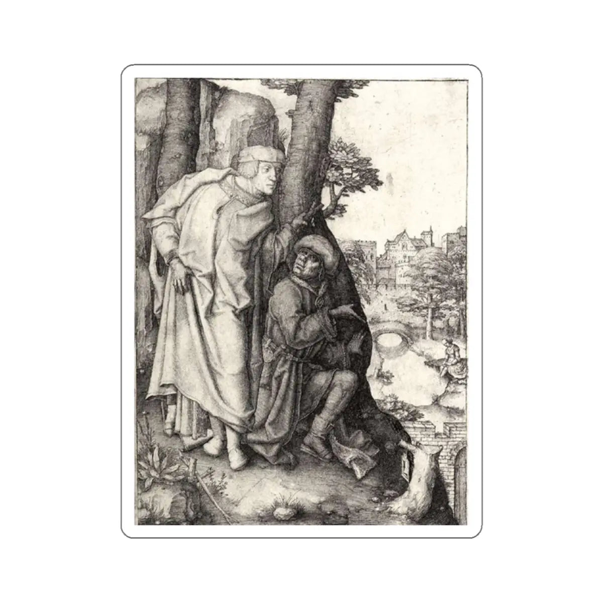 SKU:10468342702572882535 Sticker types:White Shape:Die-Cut Sizes:2" × 2"