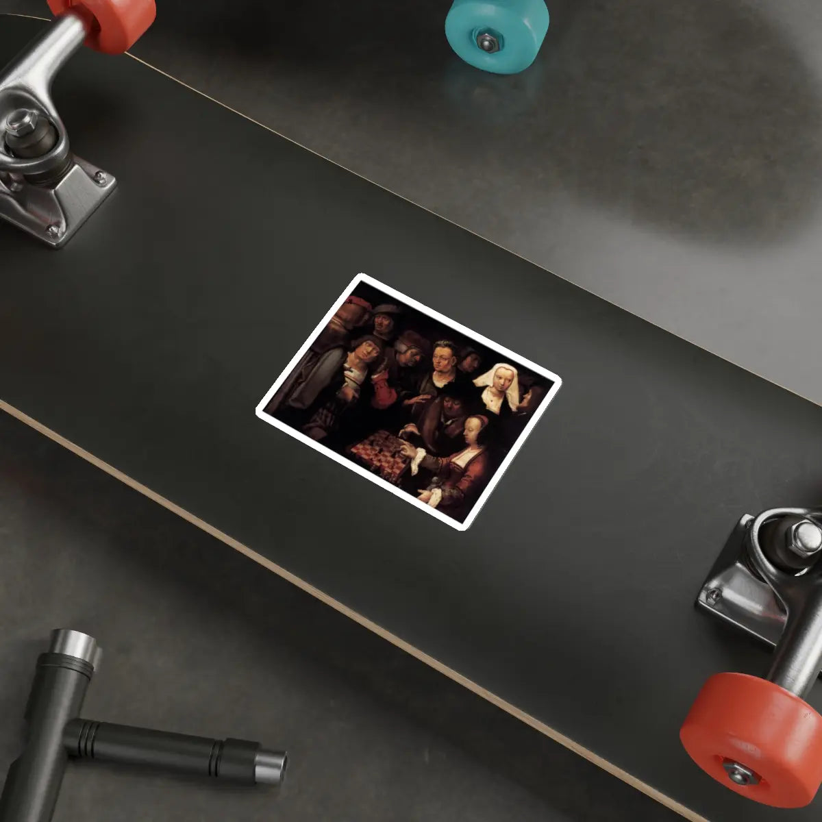 SKU:26415369703618605414 Sticker types:White Shape:Die-Cut Sizes:4" × 4"