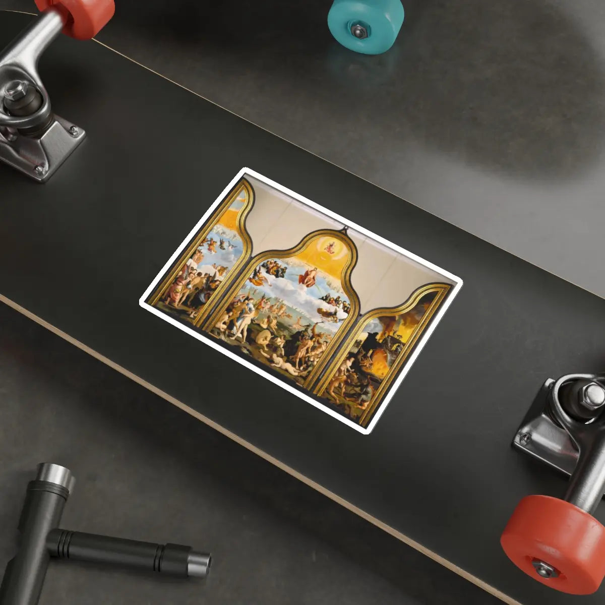 SKU:25335893314087703830 Sticker types:White Shape:Die-Cut Sizes:6" × 6"