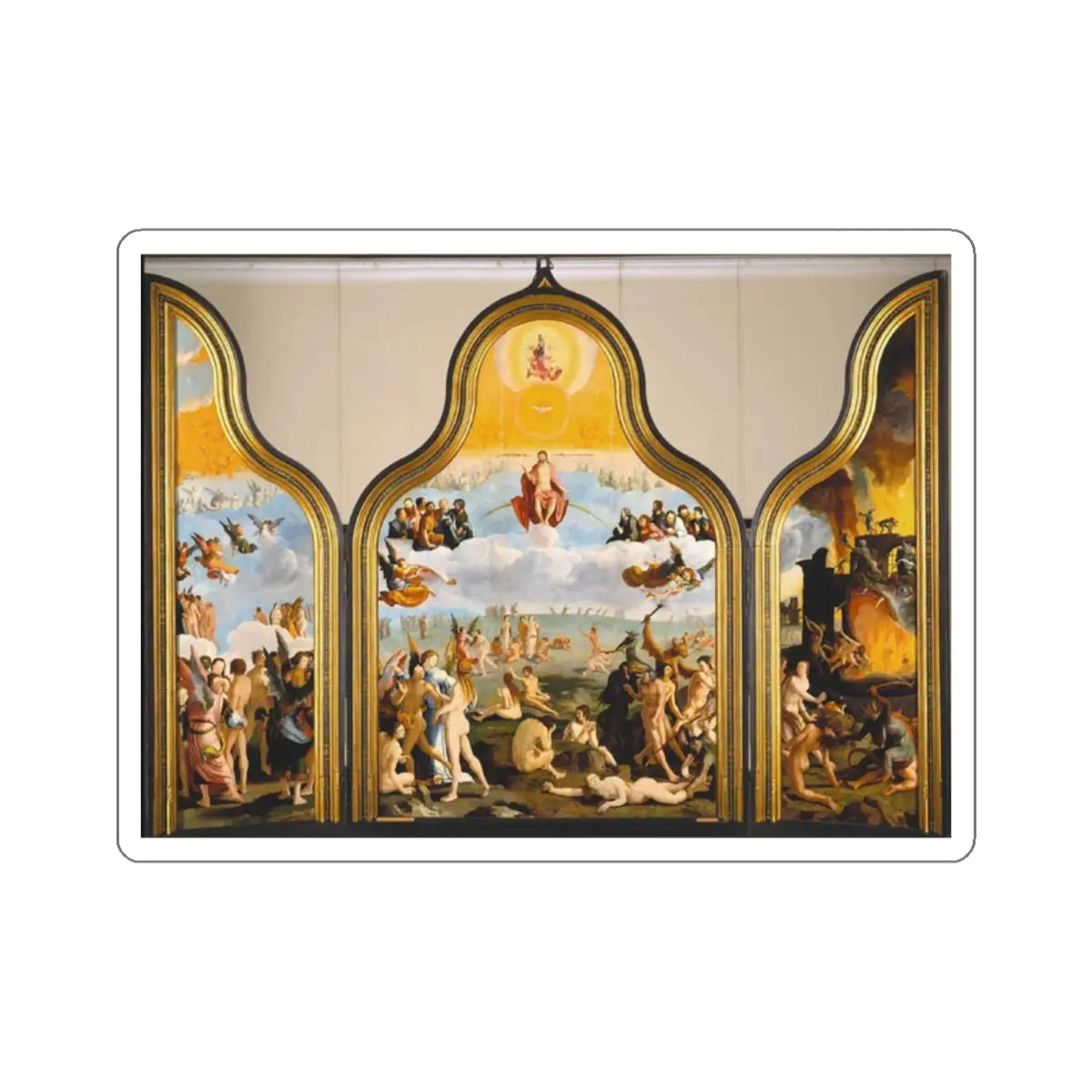SKU:36729525995548681766 Sticker types:White Shape:Die-Cut Sizes:2" × 2"