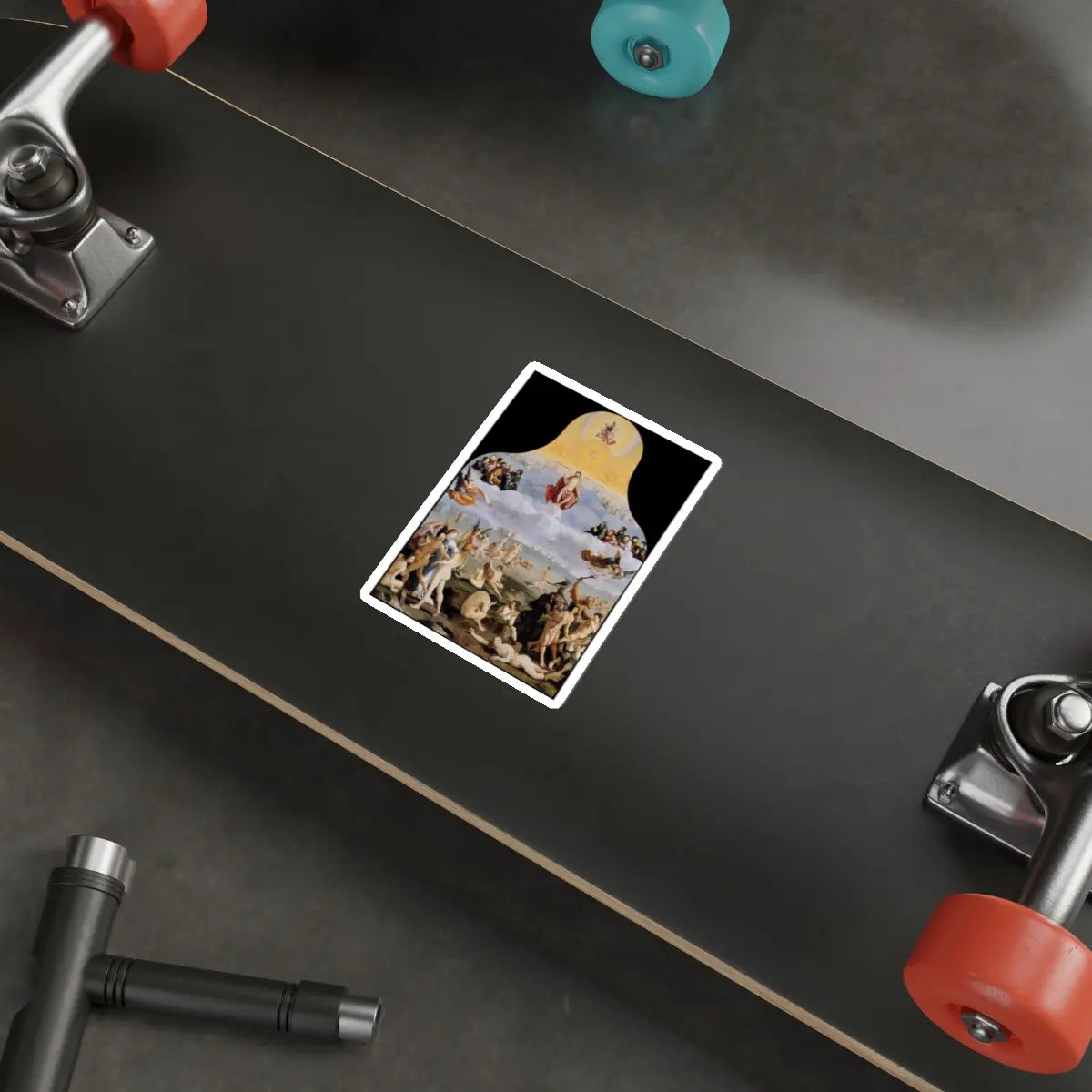 SKU:26560472035496705194 Sticker types:White Shape:Die-Cut Sizes:4" × 4"