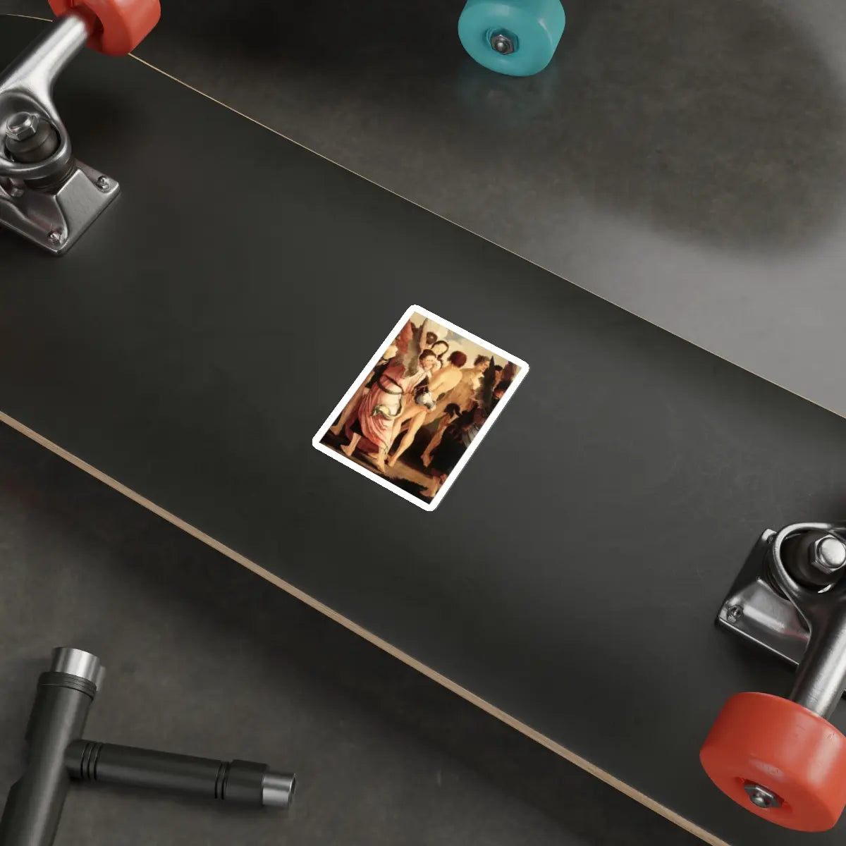 SKU:17458489314455913058 Sticker types:White Shape:Die-Cut Sizes:3" × 3"