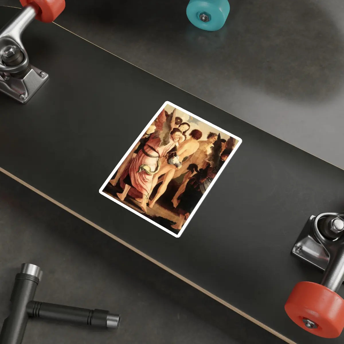 SKU:60136425001790475558 Sticker types:White Shape:Die-Cut Sizes:5" × 5"
