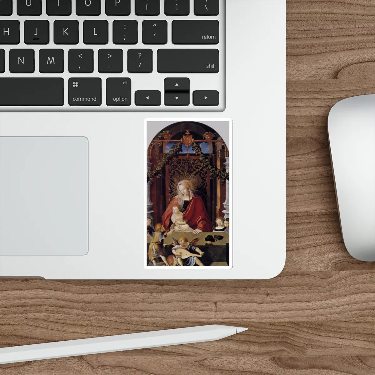 SKU:16344489021965705523 Sticker types:White Shape:Die-Cut Sizes:4" × 4"