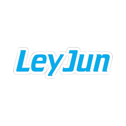 LeyJun (Logo) STICKER Vinyl Kiss-Cut Decal 6 Inch White - The Sticker Space