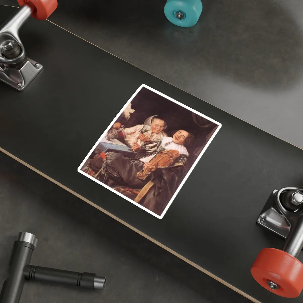 SKU:11623774968005970490 Sticker types:White Shape:Die-Cut Sizes:6" × 6"
