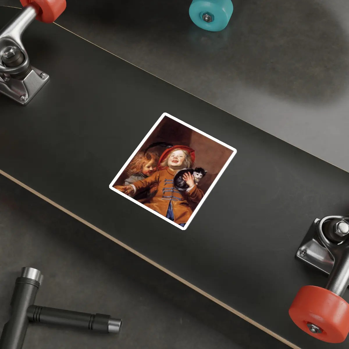 SKU:15649337032676618143 Sticker types:White Shape:Die-Cut Sizes:4" × 4"