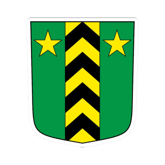 Leytron-blazon (Switzerland) (Coat of Arms) STICKER Vinyl Kiss-Cut Decal 2 Inch White - The Sticker Space