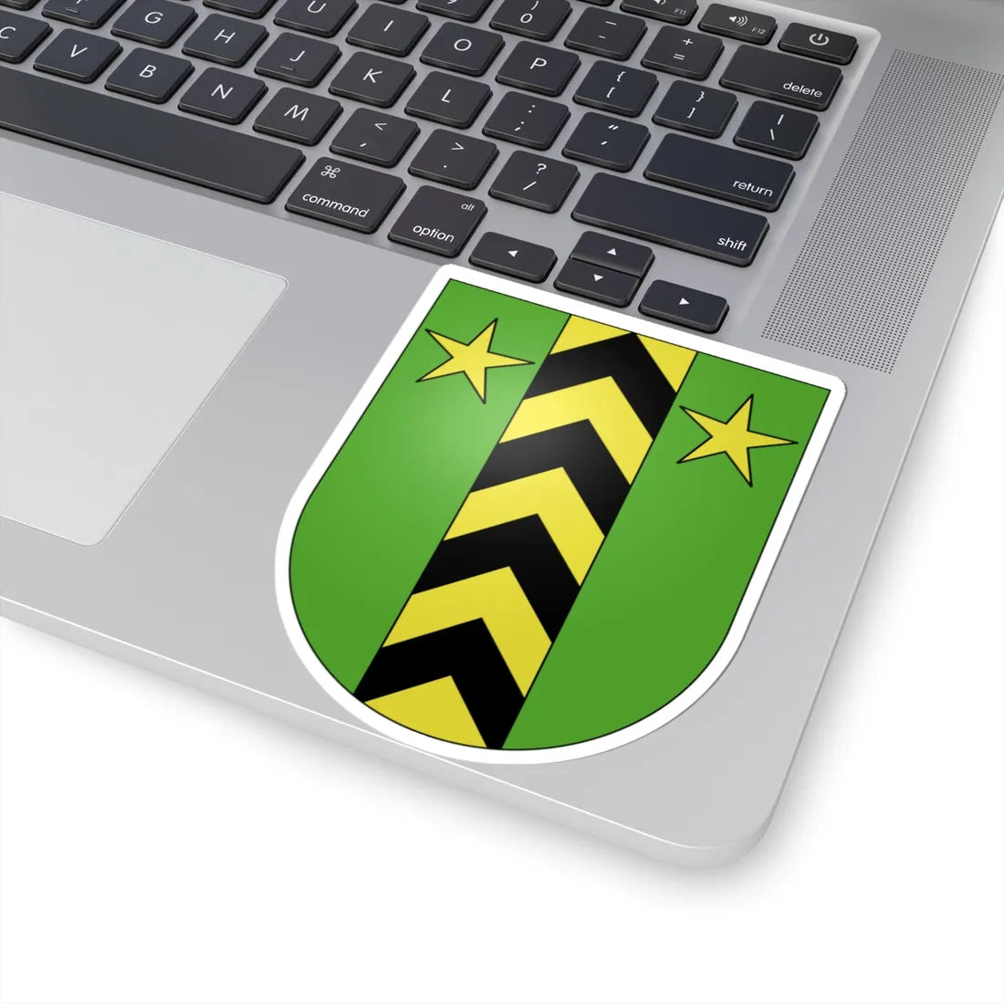 Leytron-coat of arms (Switzerland) (Coat of Arms) STICKER Vinyl Kiss-Cut Decal - The Sticker Space