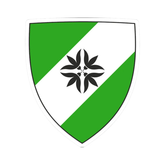 Lüganuse valla vapp (Estonia) (Coat of Arms) STICKER Vinyl Kiss-Cut Decal 2 Inch White - The Sticker Space