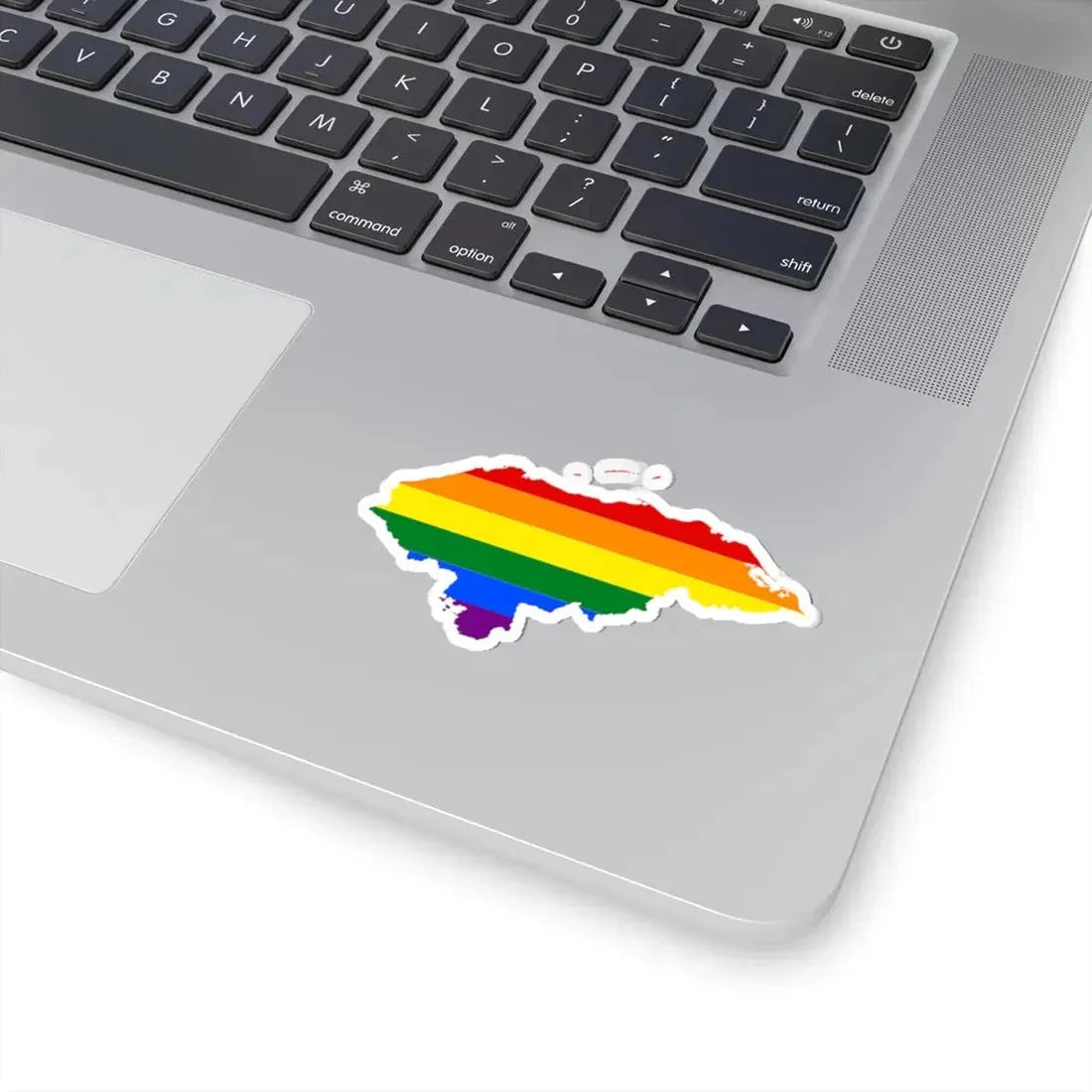 LGBT flag map of Honduras (Honduras) STICKER Vinyl Kiss-Cut Decal - The Sticker Space