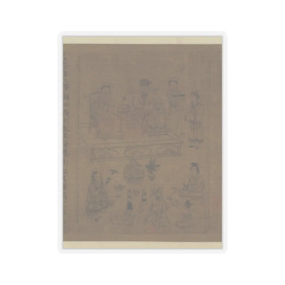 Li Gonglin - The Classic of Filial Piety - ca. 1085 v37 - STICKER Vinyl Kiss-Cut Decal