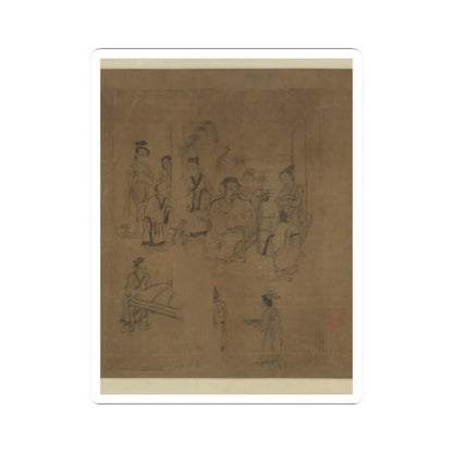 Li Gonglin - The Classic of Filial Piety - ca. 1085 v40 - STICKER Vinyl Kiss-Cut Decal