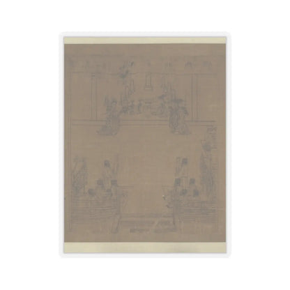 Li Gonglin - The Classic of Filial Piety - ca. 1085 v41 - STICKER Vinyl Kiss-Cut Decal