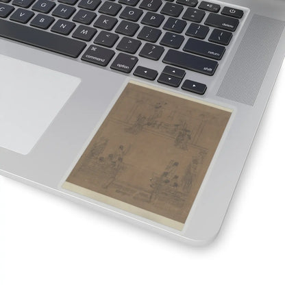 Li Gonglin - The Classic of Filial Piety - ca. 1085 v41 - STICKER Vinyl Kiss-Cut Decal