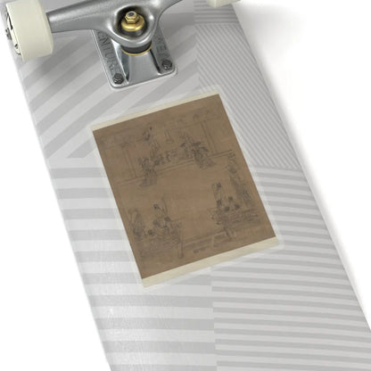 Li Gonglin - The Classic of Filial Piety - ca. 1085 v41 - STICKER Vinyl Kiss-Cut Decal