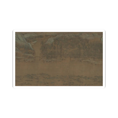 Li Jie - Fisherman's Lodge At Mount Xisai - ca. 1170 v1 - STICKER Vinyl Kiss-Cut Decal