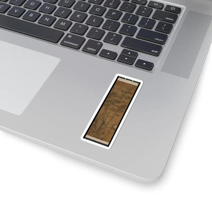 Li Kan - Bamboo and rocks - dated 1318 v6 - STICKER Vinyl Kiss-Cut Decal