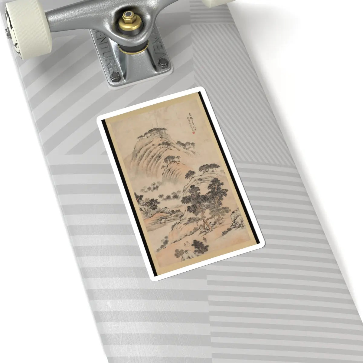 Li Kui - Landscape - dated 1867 v1 - STICKER Vinyl Kiss-Cut Decal