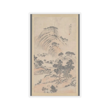 Li Kui - Landscape - dated 1867 v1 - STICKER Vinyl Kiss-Cut Decal