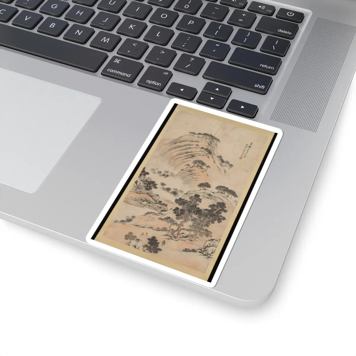 Li Kui - Landscape - dated 1867 v1 - STICKER Vinyl Kiss-Cut Decal
