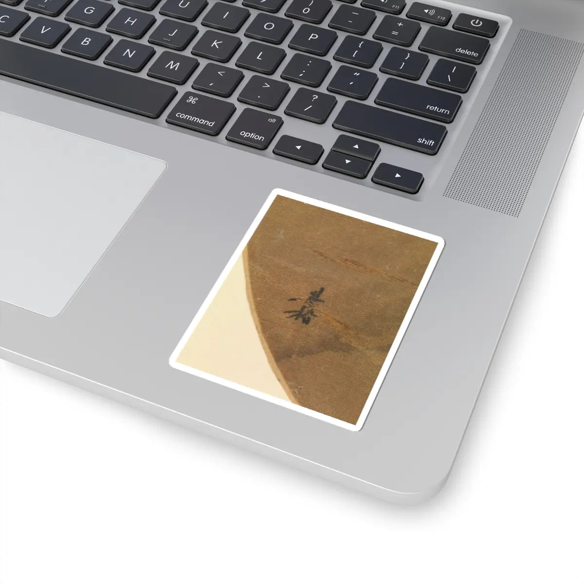 Liang Kai - Poet strolling by a marshy bank - early 13th century v4 - STICKER Vinyl Kiss-Cut Decal