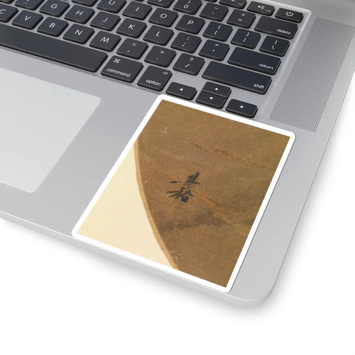 Liang Kai - Poet strolling by a marshy bank - early 13th century v4 - STICKER Vinyl Kiss-Cut Decal