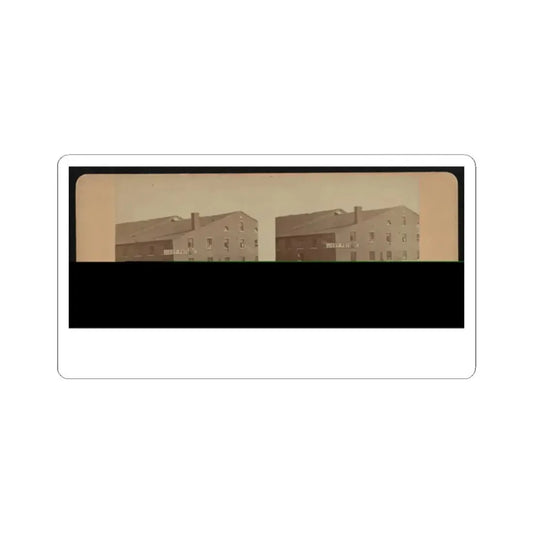 Libby Prison (U.S. Civil War) STICKER Vinyl Kiss-Cut Decal 2 Inch White - The Sticker Space